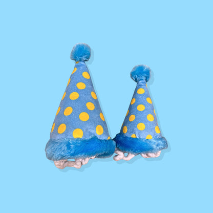 🎂 Barkday Party Hat Plush Dog Toy