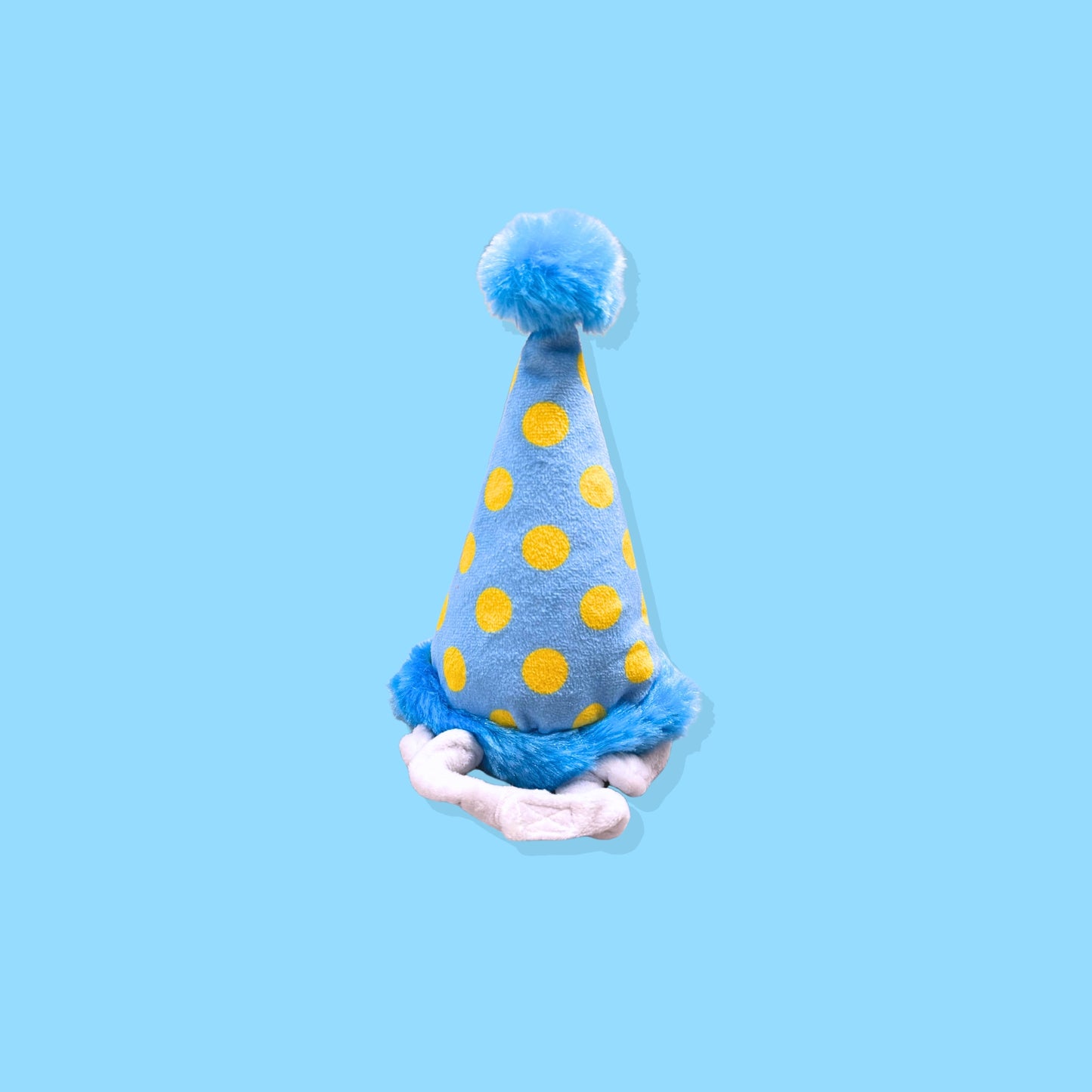 🎂 Barkday Party Hat Plush Dog Toy