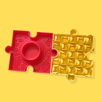 Pawzzle Enrichment Foraging Mat [Yellow]