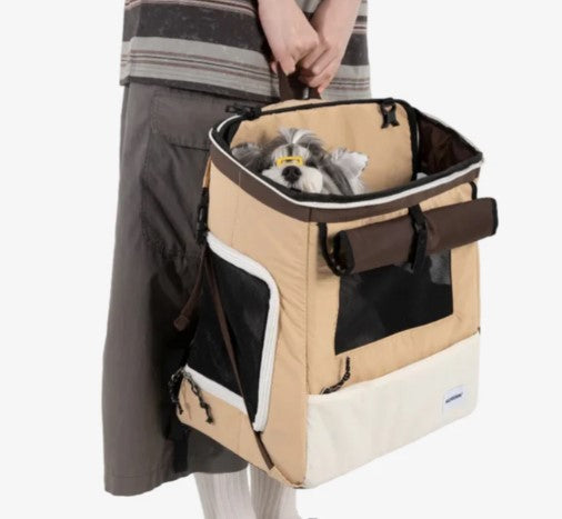 Nomad Pet Tent Backpack [Eggshell Brown - Pre-Order]
