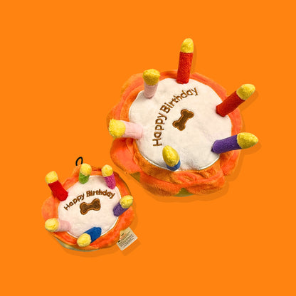 🎂Barkday Cake Squeaky Plush Dog Toy