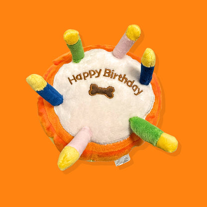 🎂Barkday Cake Squeaky Plush Dog Toy
