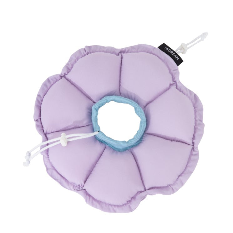 Flower Shaped Elizabeth Collar for Dog & Cat [Wisteria Purple]