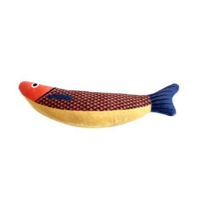 Catnip Fish Shaped Toy [Orange Knife Fish]
