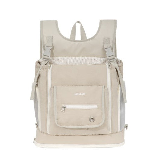 Soft Pet Front Hugging Backpack [Almond Custard - Pre-Order]
