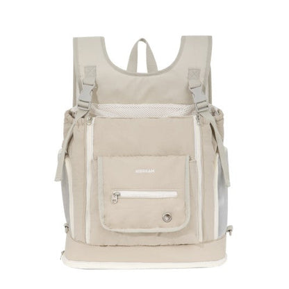 Soft Pet Front Hugging Backpack [Almond Custard - Pre-Order]