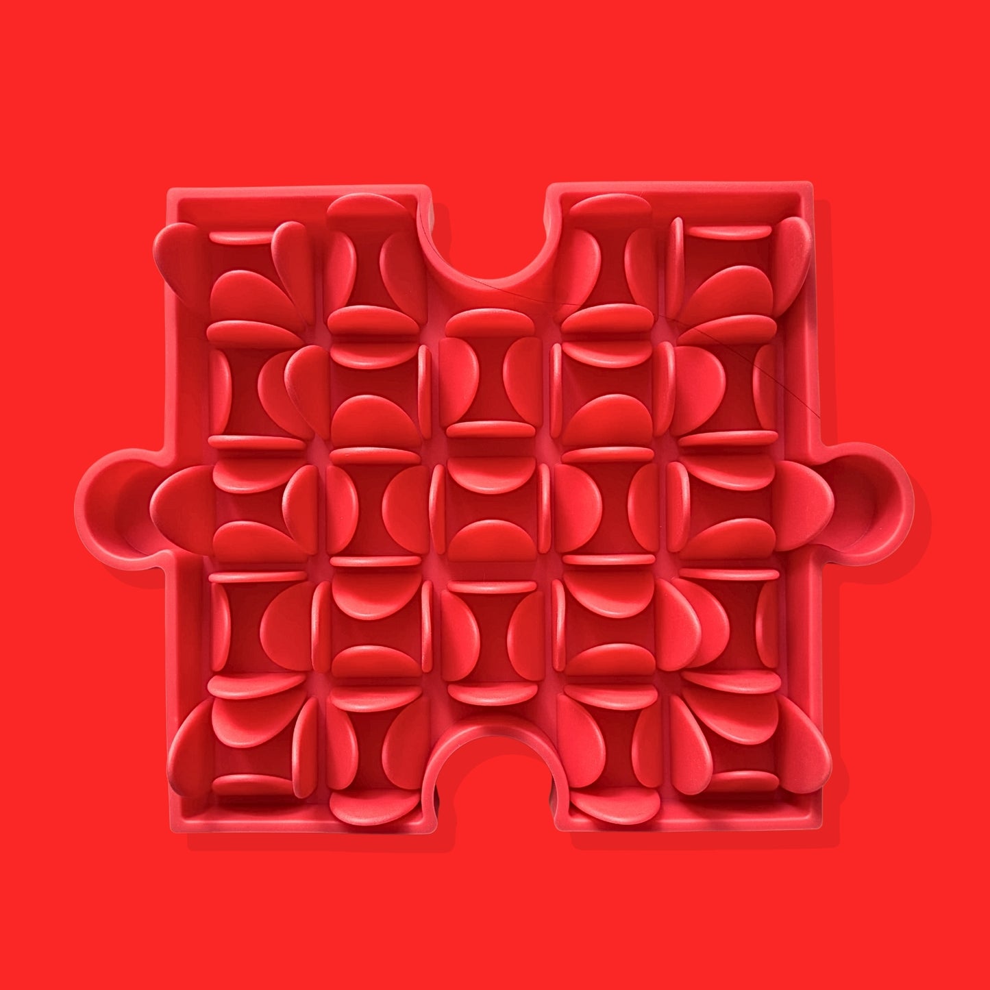 Pawzzle Enrichment Foraging Mat [Red]