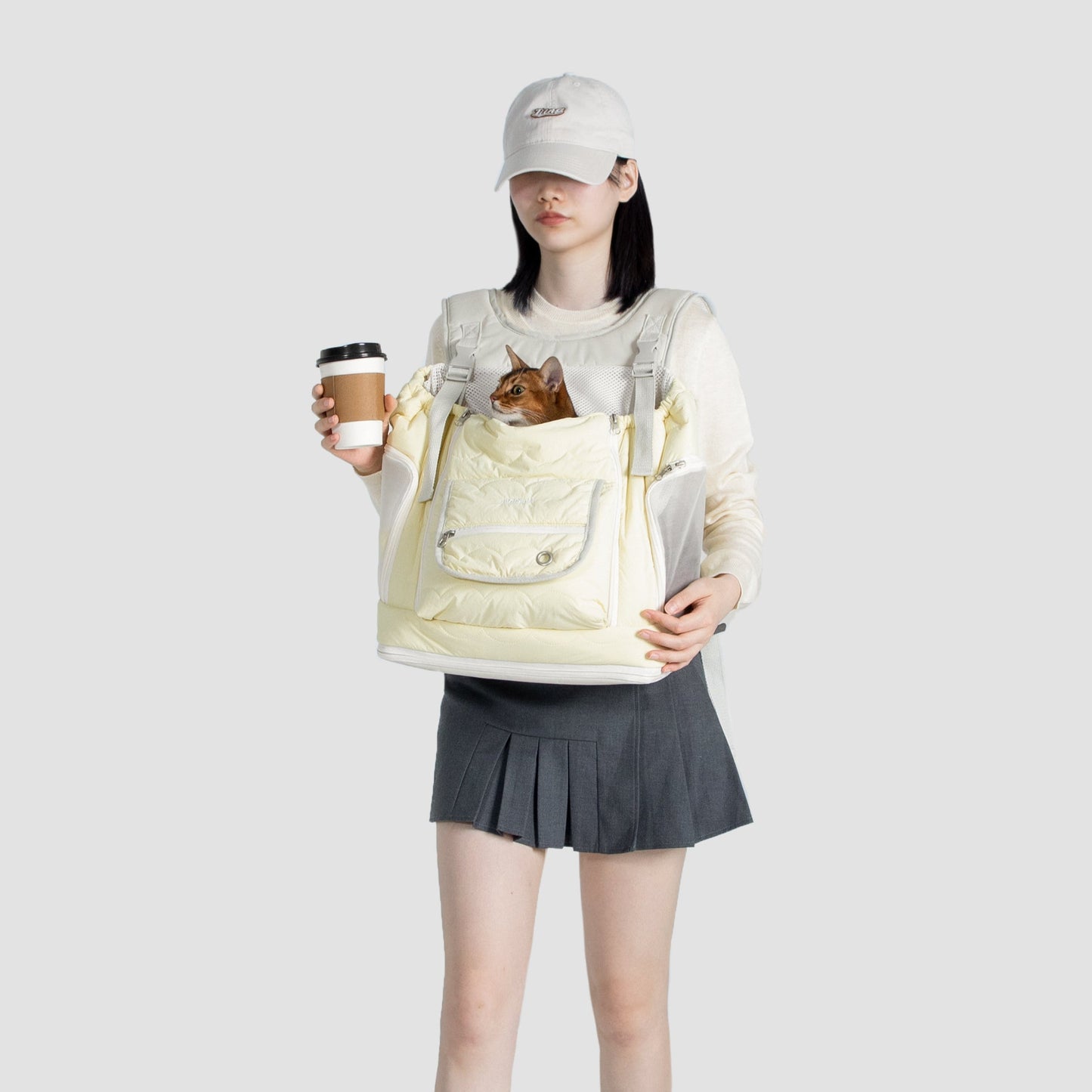 Soft Pet Front Hugging Backpack [Butter Pudding - Pre-Order]