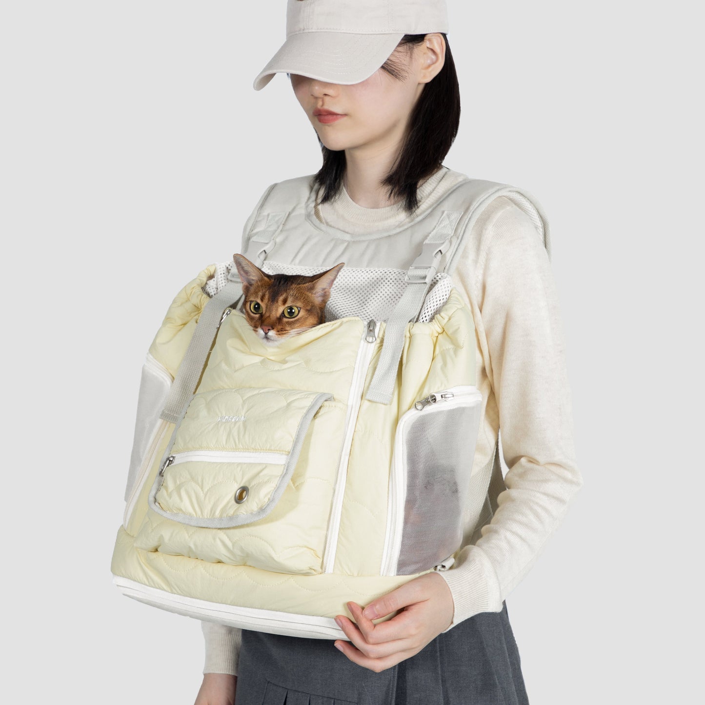 Soft Pet Front Hugging Backpack [Butter Pudding - Pre-Order]