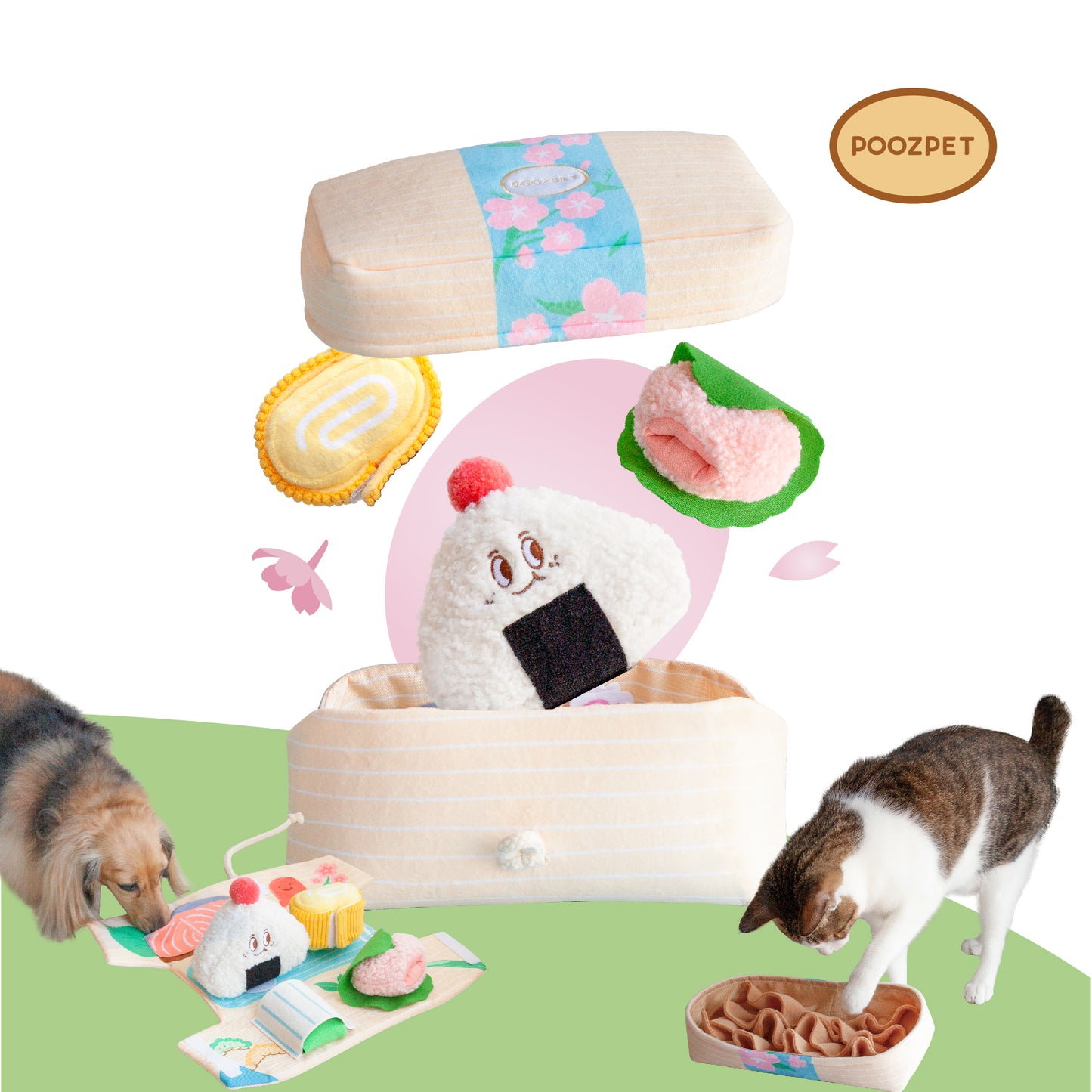 🍱 Bento Box Snuffle Box Set