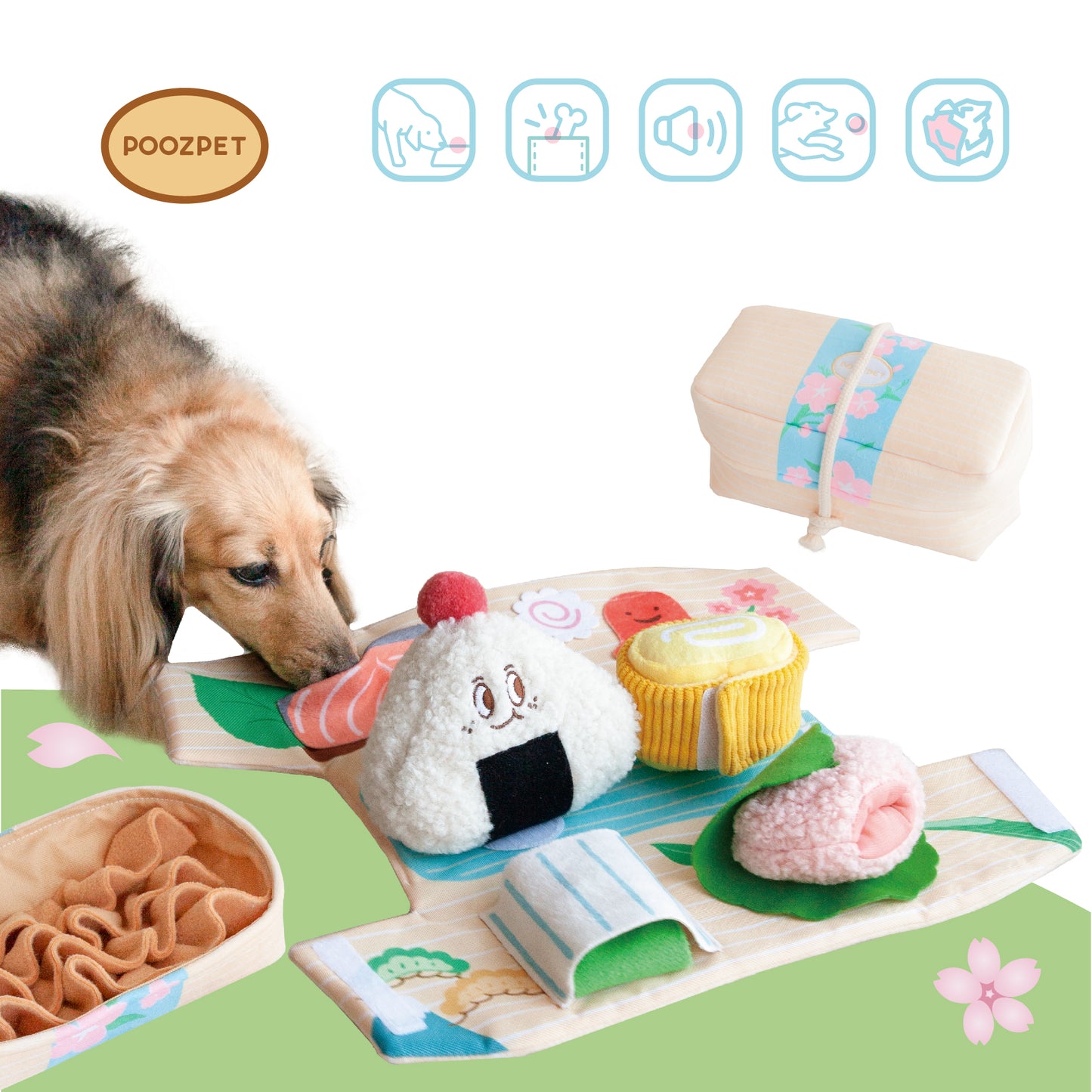 🍱 Bento Box Snuffle Box Set
