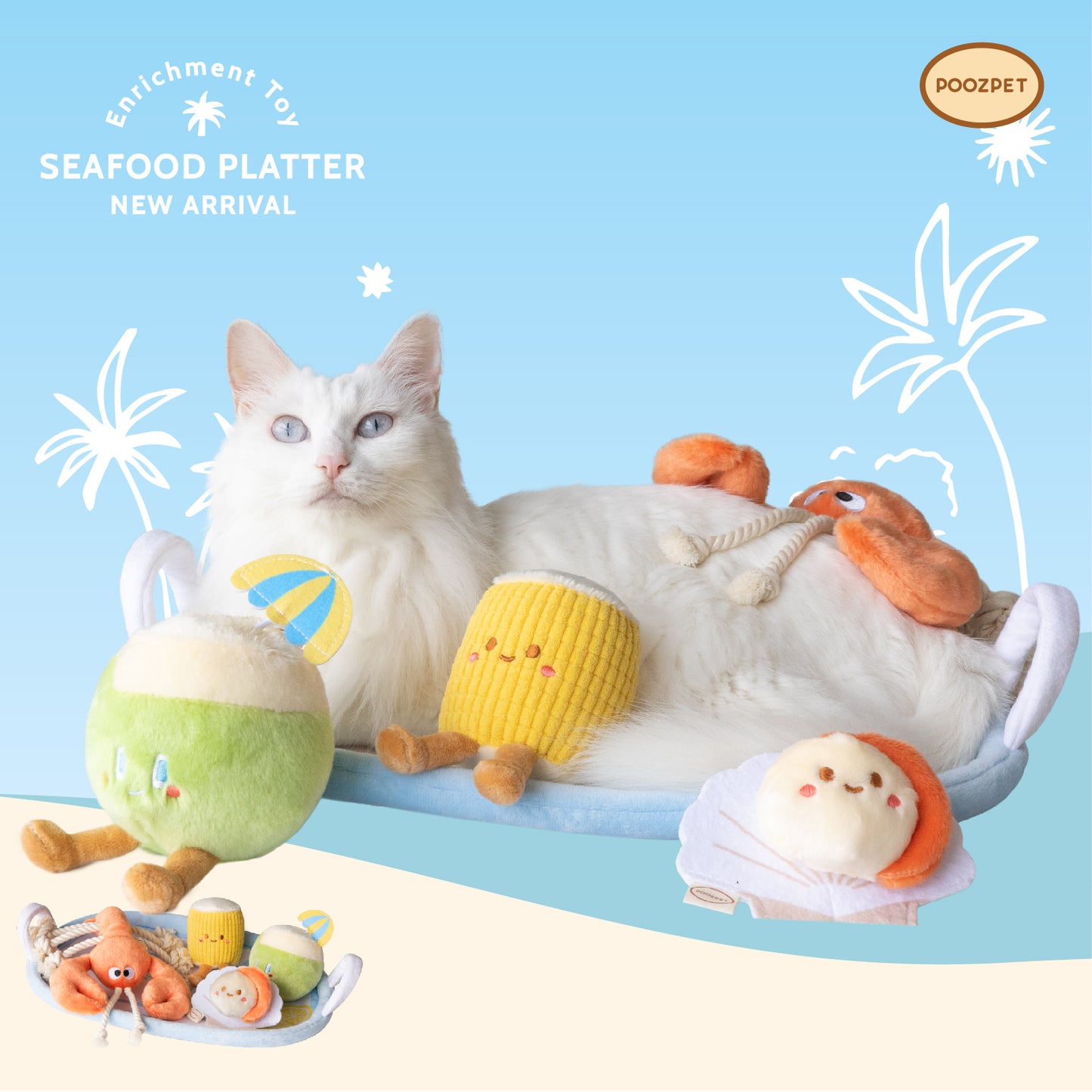 🦞 Seafood Platter Enrichment Gift Set
