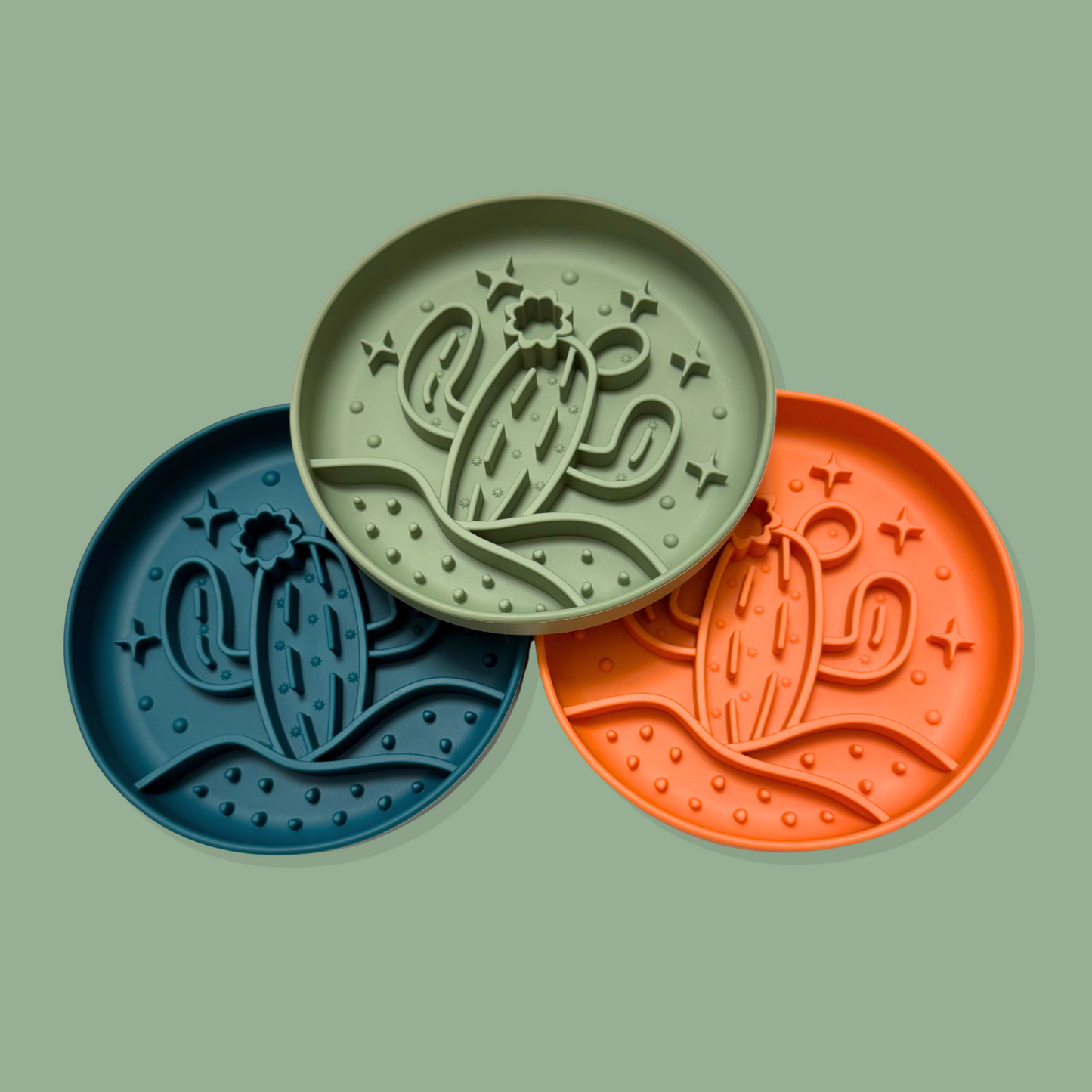 Desert Festival Slow Feeder Bowl [Sea Mist Green]