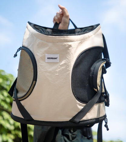 Pet Front-Carry Tote Backpack [Milk Brown - Pre-Order]