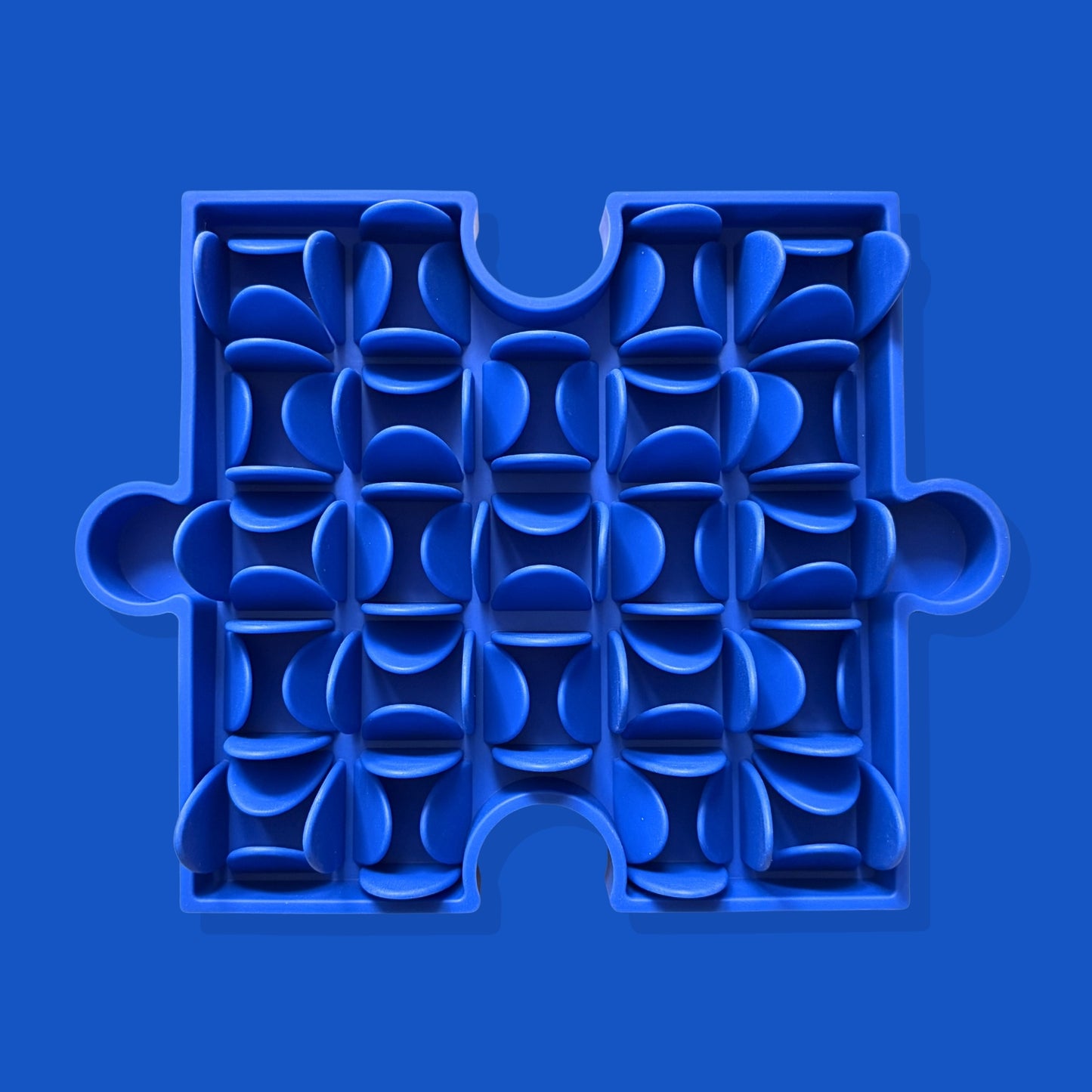 Pawzzle Enrichment Foraging Mat [Dark Blue]
