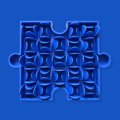 Pawzzle Enrichment Foraging Mat [Dark Blue]