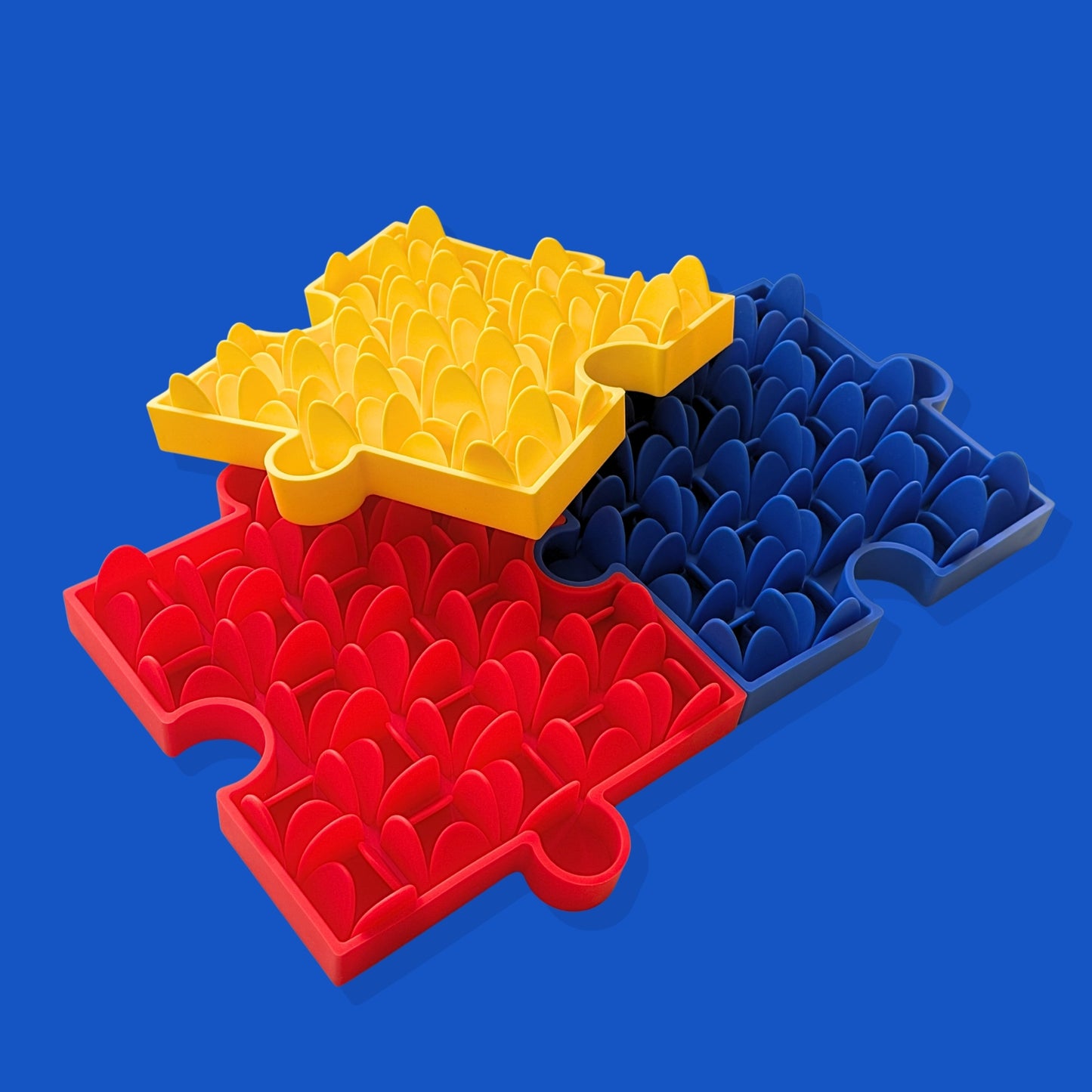 Pawzzle Enrichment Foraging Mat [Dark Blue]