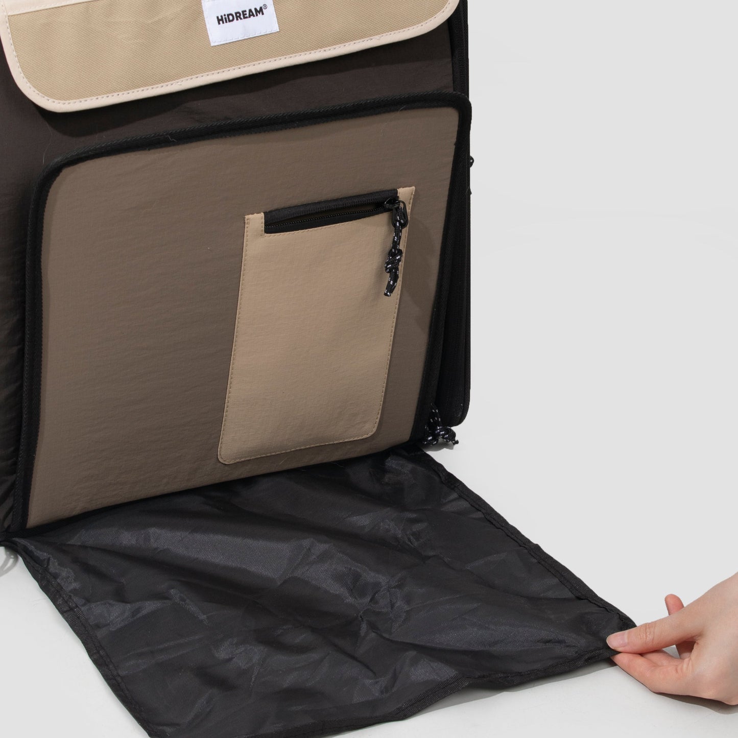 Expandable Pet Carrier Travel Backpack & Pet Tent 2-in-One [Chestnut Brown - Pre-Order]