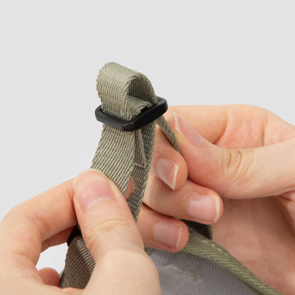 Valley Series Vest-Style Cat Harness and Leash Set [Olive Green]