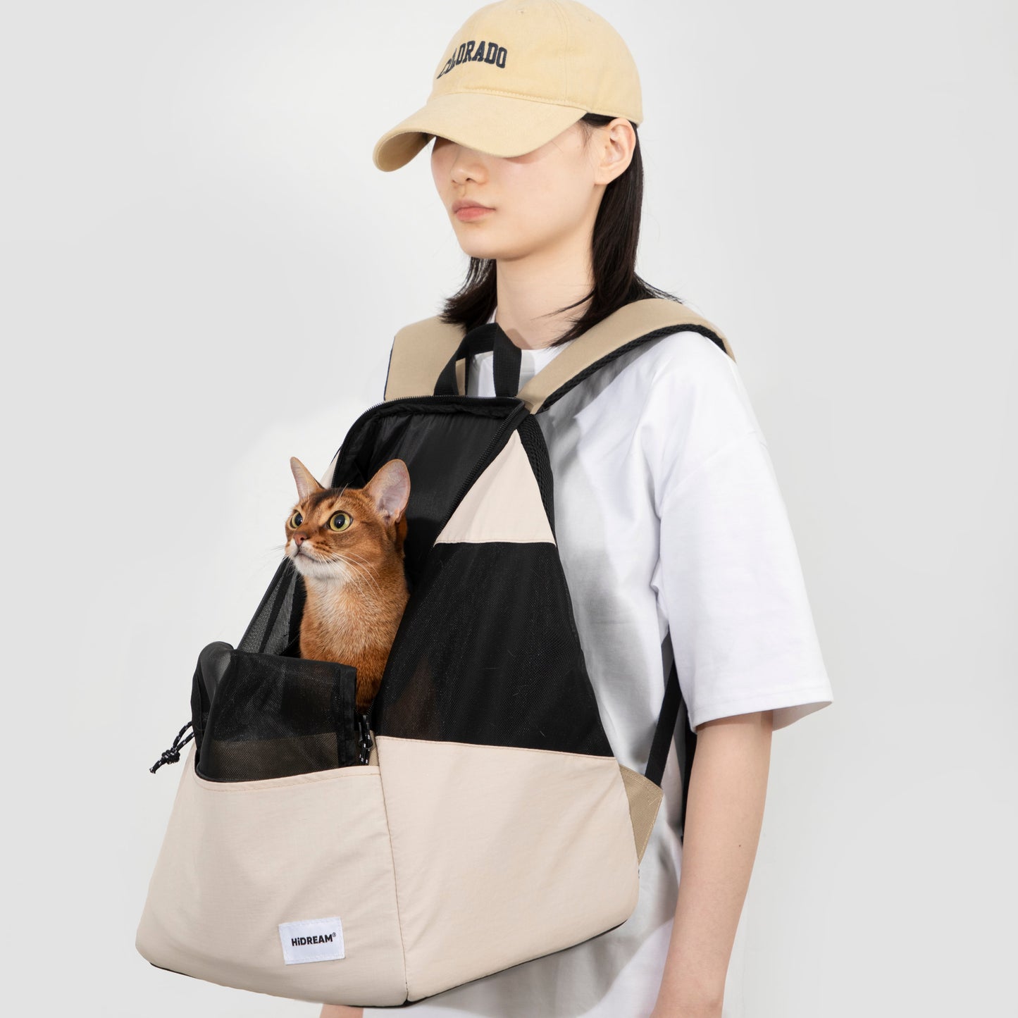 Lightweight Pet Backpack Carrier [Milk Brown - Pre-Order]