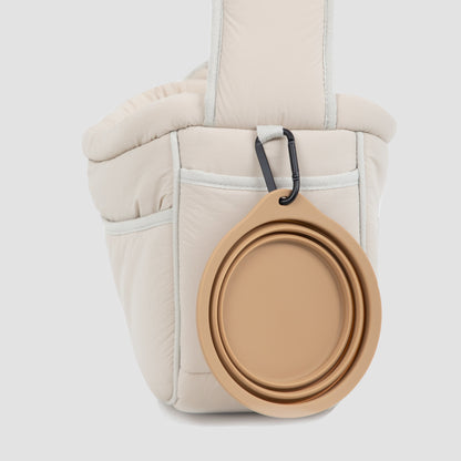 Soft Pet Outdoor Crossbody Bag [Almond Custard - Pre-Order]