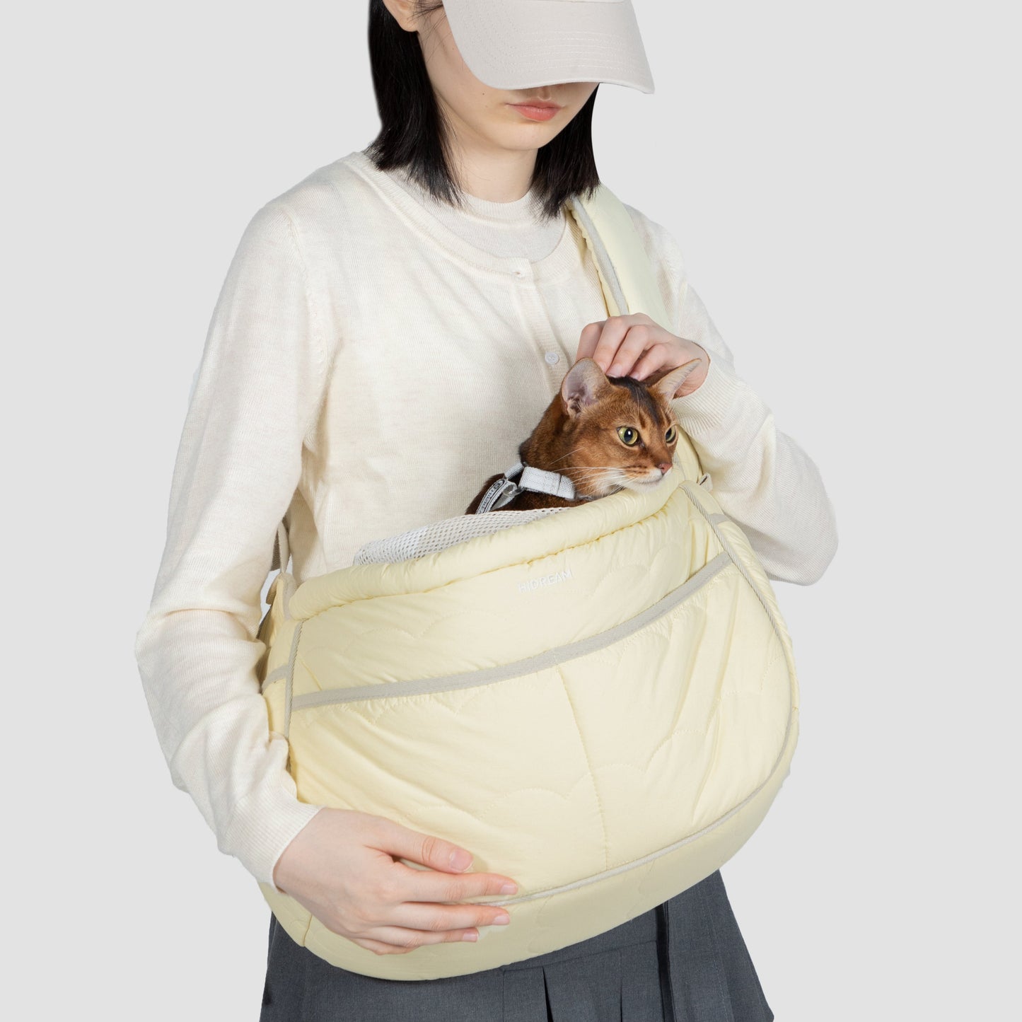 Soft Pet Outdoor Crossbody Bag [Butter Pudding - Pre-Order]
