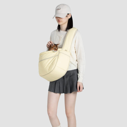Soft Pet Outdoor Crossbody Bag [Butter Pudding - Pre-Order]