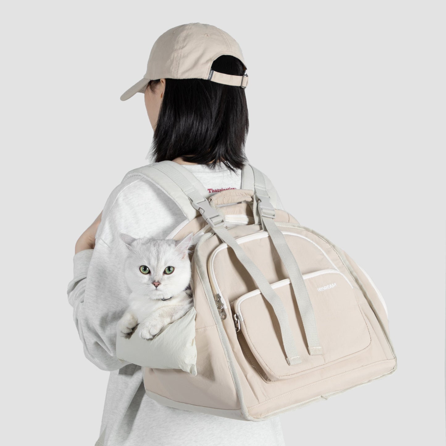 Soft Pet Toast Backpack [Almond Custard - Pre-Order]