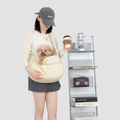 Soft Pet Outdoor Crossbody Bag [Butter Pudding - Pre-Order]