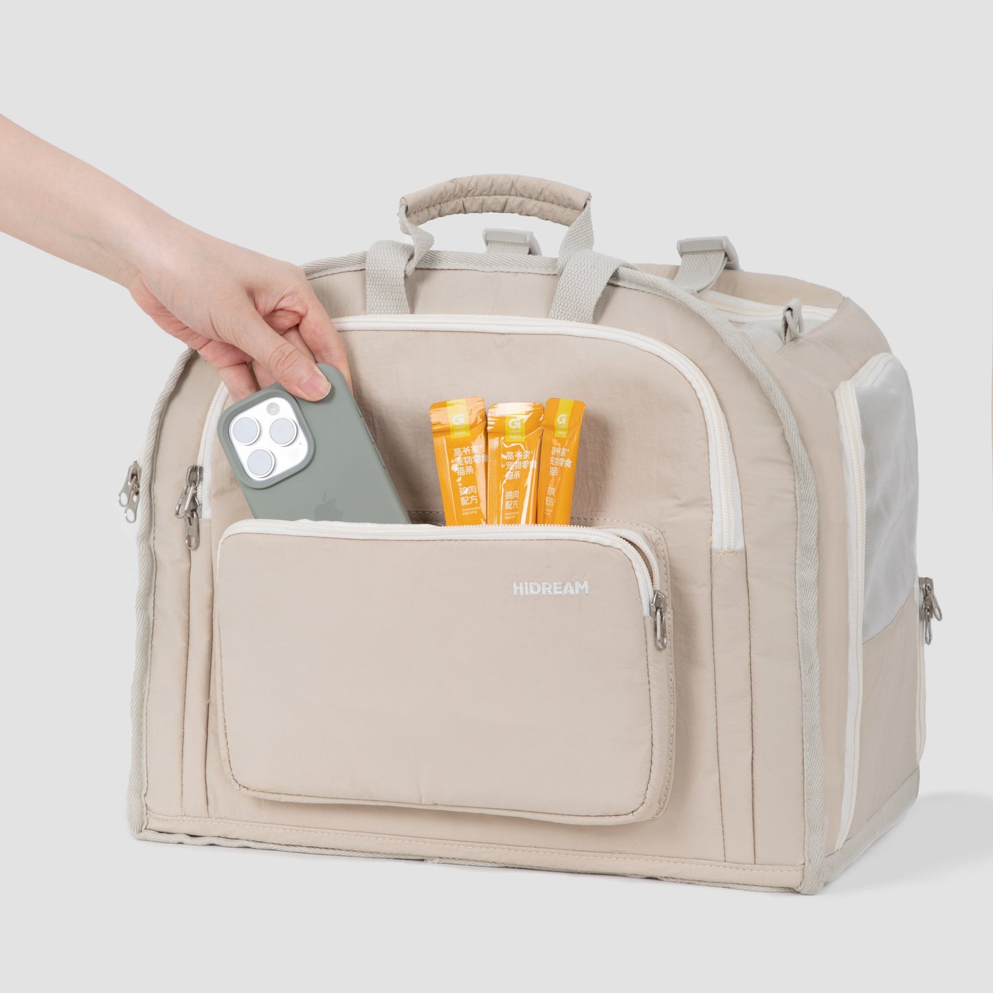 Soft Pet Toast Backpack [Almond Custard - Pre-Order]