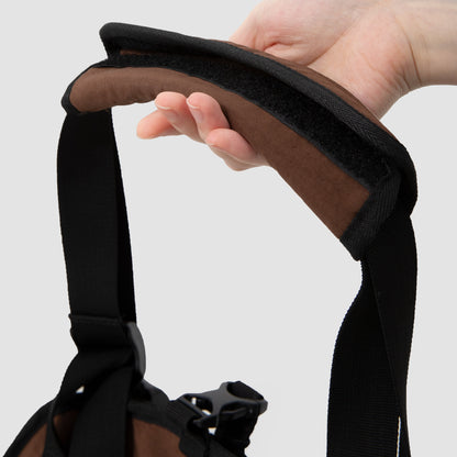 Baguette Style Pet Shoulder Carrier [Nut Brown - Pre-Order]
