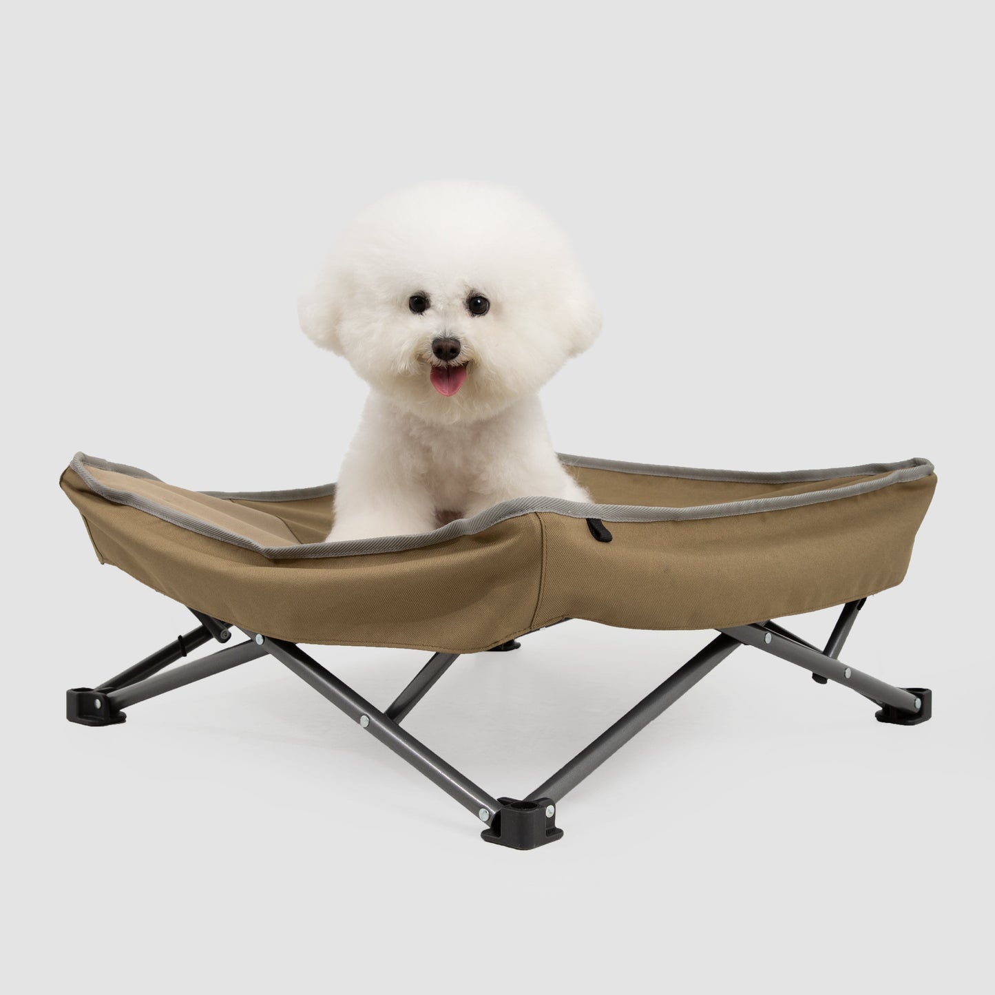 🐾 Portable Multi-Functional Camping Pet Bed [Mossy Brown]