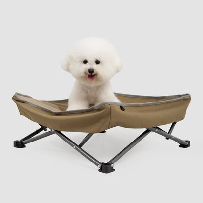 🐾 Portable Multi-Functional Camping Pet Bed [Mossy Brown]