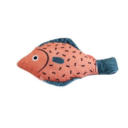 Catnip Fish Shaped Toy [Pink Double-winged Bream]