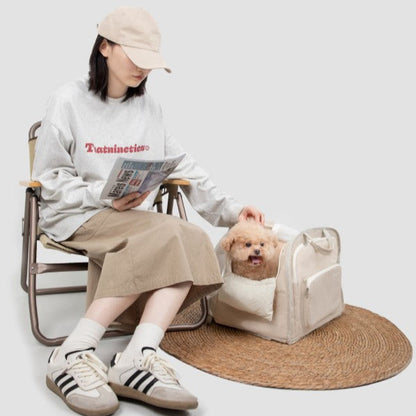 Soft Pet Toast Backpack [Almond Custard - Pre-Order]