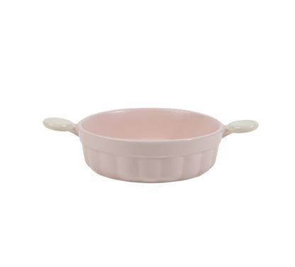 Little Ears Ceramic Pet Bowl [Berry Pink]