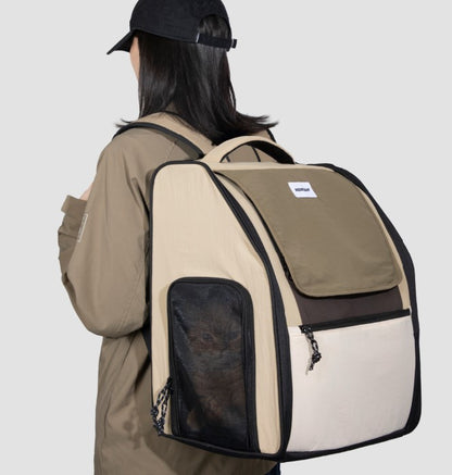 First Class Pet Backpack Carrier [Chestnut Brown - Pre-Order]