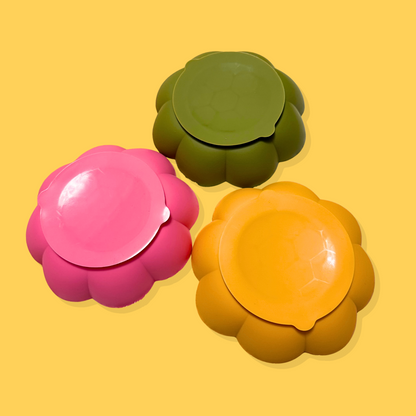 Honeycomb Slow Feeder Bowl [Golden Yellow]