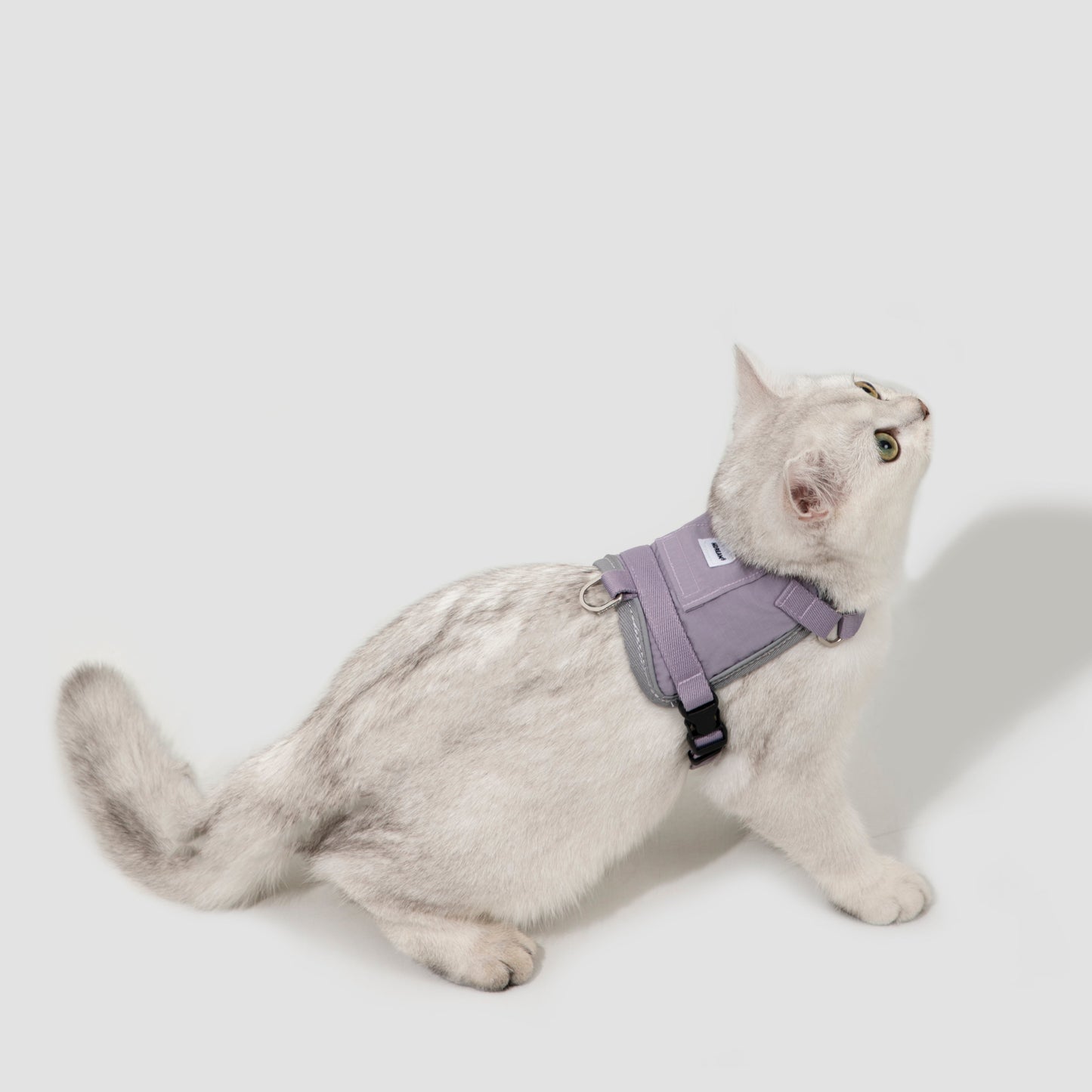 Valley Series Vest-Style Cat Harness and Leash Set [Hibiscus Purple]