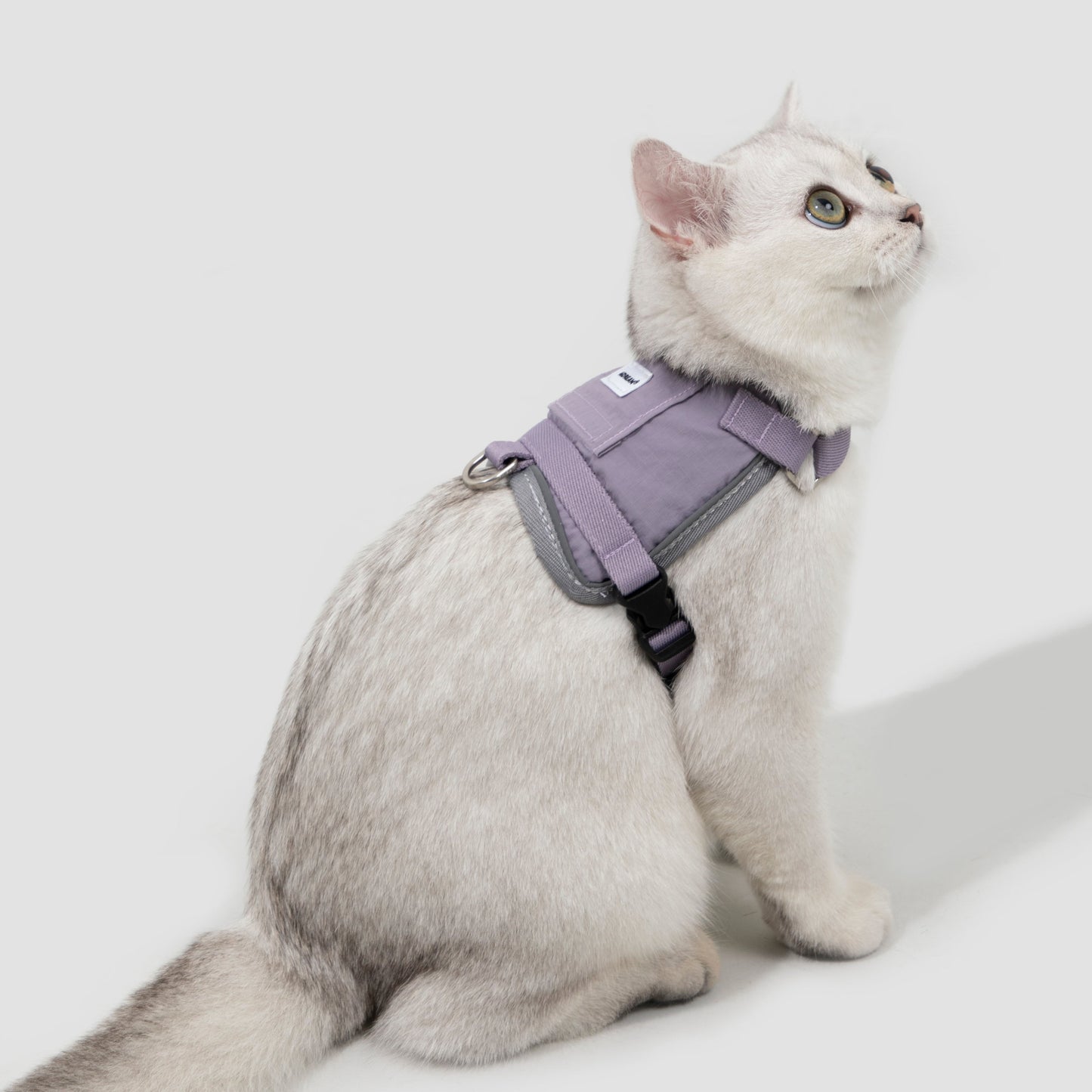 Valley Series Vest-Style Cat Harness and Leash Set [Hibiscus Purple]