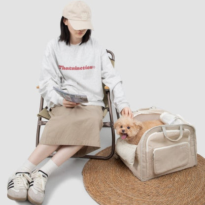 Soft Pet Toast Backpack [Almond Custard - Pre-Order]
