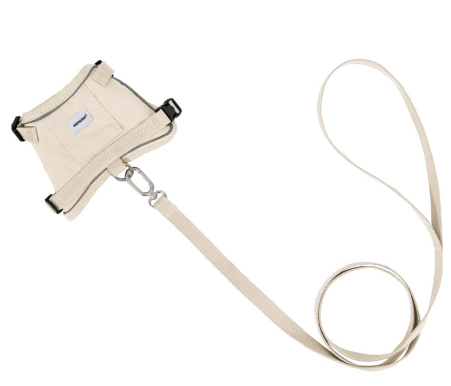 Valley Series Vest-Style Cat Harness and Leash Set [Milk Brown]