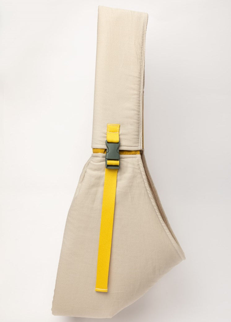 Pet Travel Portable Crossbody Bag [Elegant Pear Yellow All-Season Version]