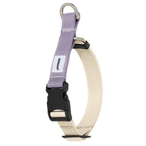 Valley Series Dog Half P-chain Training Collar [Milk Purple]