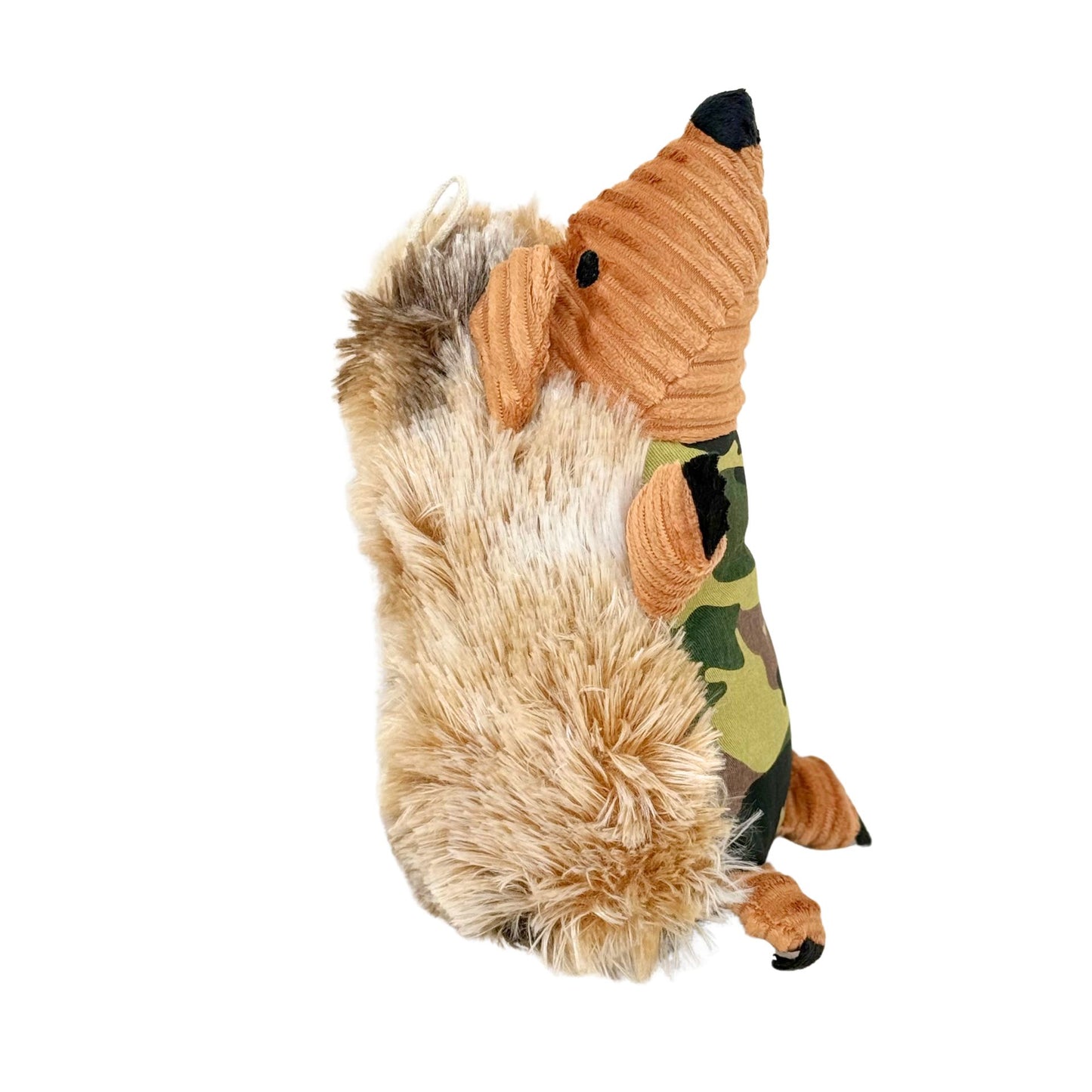 🦔 Hedgehog Squeaky Plush Dog Toy