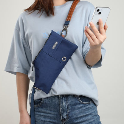 Bobo Series Outdoor Crossbody Carry Bag [Cloud Mountain Blue]