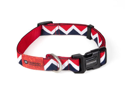 Rainbow Series Adjustable Dog Collar [Red]