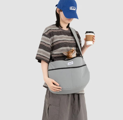 Mountain-Style Pet Tote Crossbody Bag [Volcano Gray - Pre-Order]