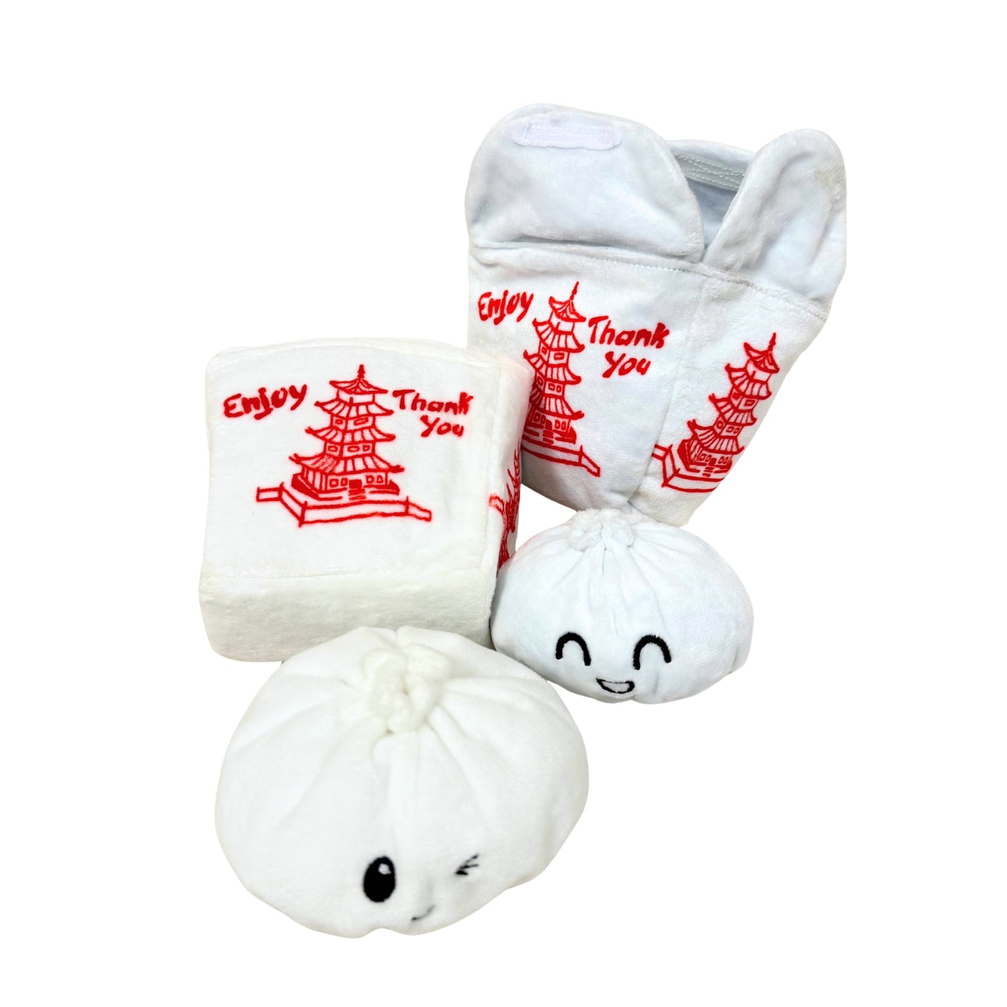 🥟 Take-out Dumpling & Bun Toy Set