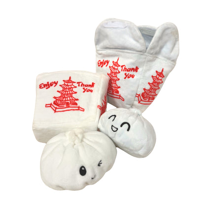 🥟 Take-out Dumpling & Bun Toy Set